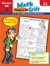 Choose & Do Math Grids Intermediate Grades 4-6