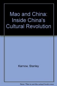 Mao and China: Inside China's Revolution