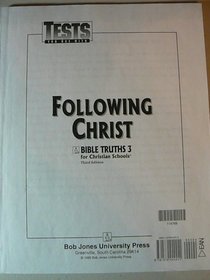 Tests for Use with Following Christ Bible Truths 3