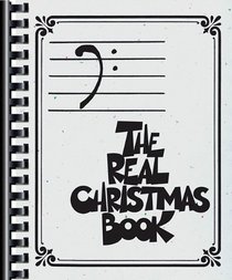 The Real Christmas Book: Bass Clef Edition (Fake Book)