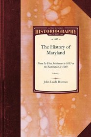 The History of Maryland (Historiography)