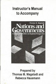Instructor's manual to accompany Nations and governments: Comparative politics in regional perspective