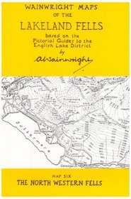 Wainwright Maps of the Lakeland Fells: North Western Fells Map 6