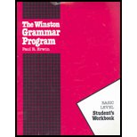The Winston Grammar Program: Basic Level Student's Workbook-Package (New Cards)