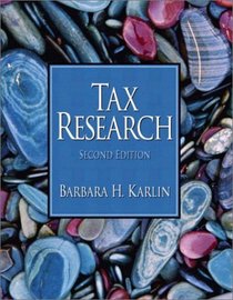 Tax Research and OneDisk CD 2 (2nd Edition)