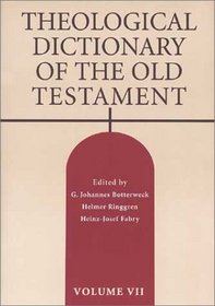 Theological Dictionary of the Old Testament, Vol. 7