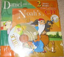 2 Story Books & Read Along CD Daniel and the Lions & Noah's Ark)