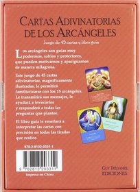 Cartas Adivinatorias De Los Arcngeles - Juego de 45 cartas y libro de gua