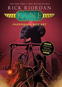 The Kane Chronicles, Paperback Box Set (with Graphic Novel Sampler)