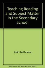 Teaching reading in secondary school content subjects: A bookthinking process