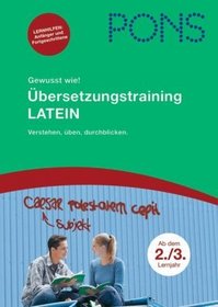PONS Gewusst wie! bersetzungstraining Latein