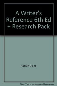 Writer's Reference 6e & Research Pack