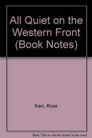 Erich Maria Remarque's: All Quiet on the Western Front (Barron's Book Notes)