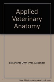 Applied Veterinary Anatomy