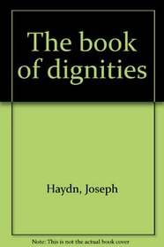 The book of dignities