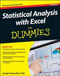 Statistical Analysis with Excel For Dummies