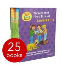 Read With Biff, Chip and Kipper (Levels 4-6) - 25 Books Box Set Oxford University Press (SLIPCASE)