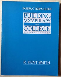 Buildng Vocab College 2/E Ins Pb