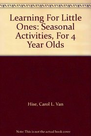 Seasonal Activities for 4 Year Olds (Learning for Little Ones)