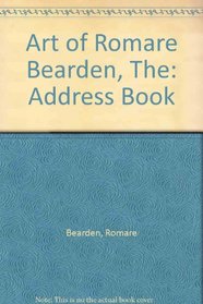 Art of Romare Bearden Deluxe Address Book