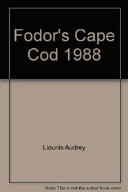 FODORS-CAPE COD '88