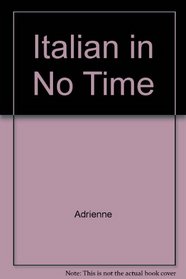 Italian in No Time