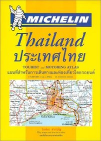 Michelin Thailand Atlas No. 165 (Michelin Maps  Atlases)