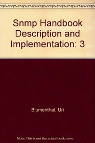 SNMP Handbook Description and Implementation
