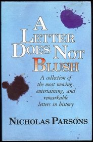 Letter Does Not Blush Hc