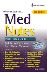 Med Notes: Pocket Drug Guide (Davis's Notes)