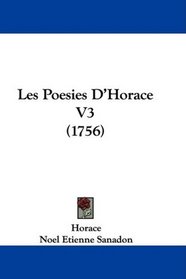 Les Poesies D'Horace V3 (1756) (French Edition)
