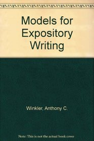 Models for Expository Writing