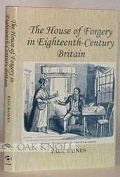 The House of Forgery in Eighteenth-Century Britain (Early Modern History)