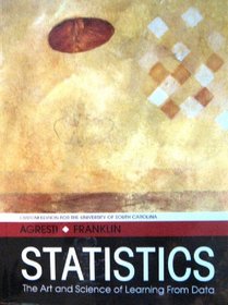 Statistics: The Art and Science of Learning from Data w/ CD Custom Edition for the University of South Carolina