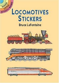 Locomotives Stickers (Dover Little Activity)