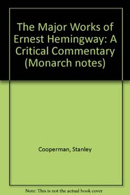 Major Works of Ernest Hemingway