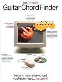 CD-ROM GUITAR CHORD FINDER (Guitar Books)