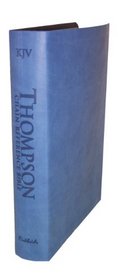 Thompson Chain Reference Bible (Style 507blue index) - Regular Size KJV - Deluxe Kirevlla
