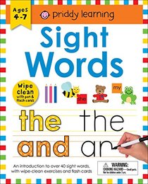 Wipe Clean Workbook: Sight Words (enclosed spiral binding) (Wipe Clean Learning Books)