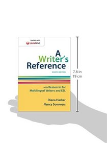 A Writer's Reference with Resources for Multilingual Writers and ESL