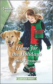Home for the Holidays (Return to Christmas Island, Bk 2) (Harlequin Heartwarming, No 410) (Larger Print)