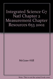 Integrated Science G7 Natl Chapter 2 Measurement Chapter Resources 653 2002