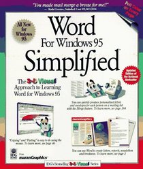 Word for Windows 95 Simplified (Idg's 3-D Visual Series)