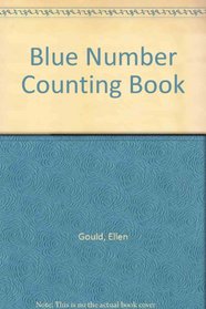 Blue Number Counting Book