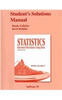 Student Solutions Manual for Statistics: Informed Decisions Using Data