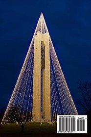 Deeds Carillon Bell Tower with Christmas Lights in Dayton Ohio Journal: 150 page lined notebook/diary