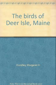 The Birds of Deer Isle, Maine