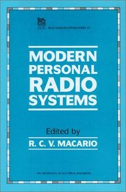 Modern Personal Radio Systems (IEE Telecommunications Series) (I E E Telecommunications Series)