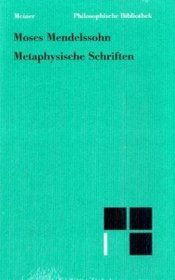 Metaphysische Schriften