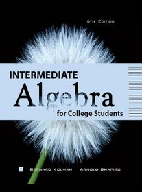 Intermediate Algebra for College Students